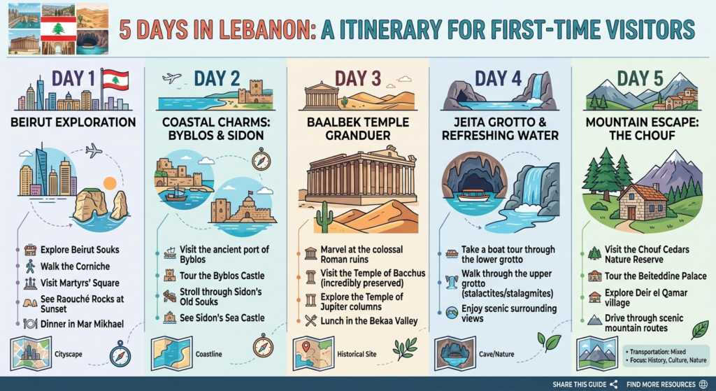 Lebanon for First-Time Visitors: A Complete Itinerary