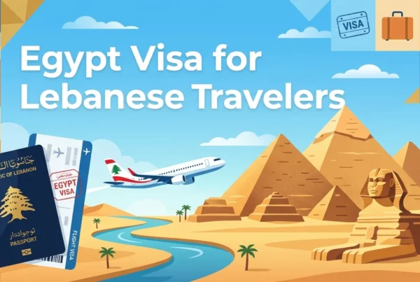 Egypt Visa for Lebanese Travelers: Entry Rules