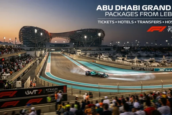 Abu Dhabi Grand Prix Packages From Lebanon
