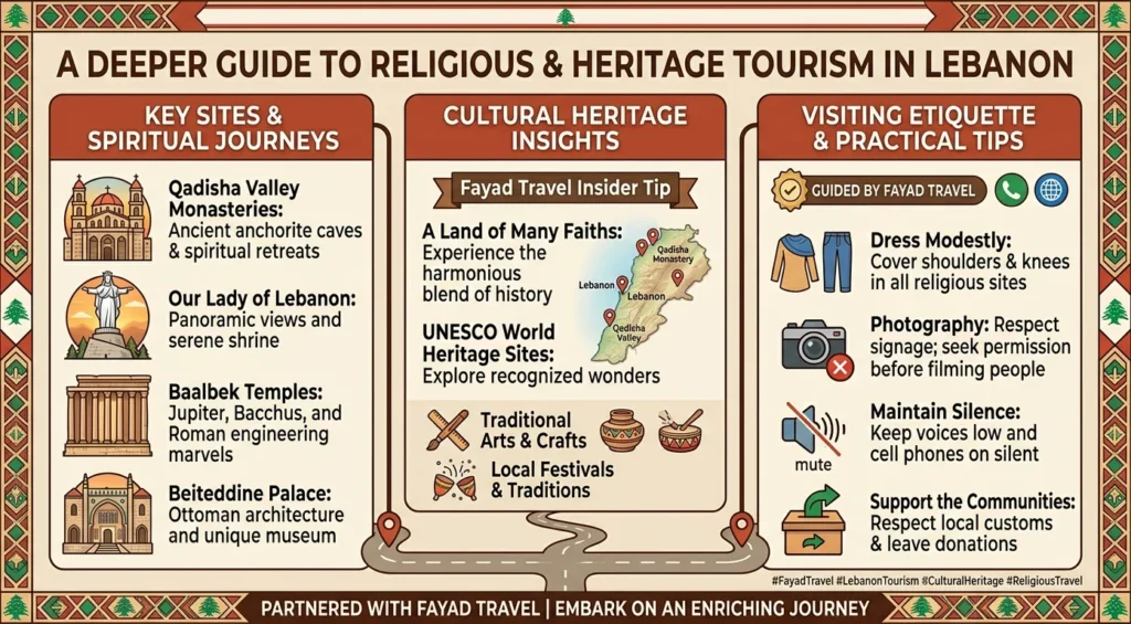 Religious and Heritage Tourism in Lebanon Guide