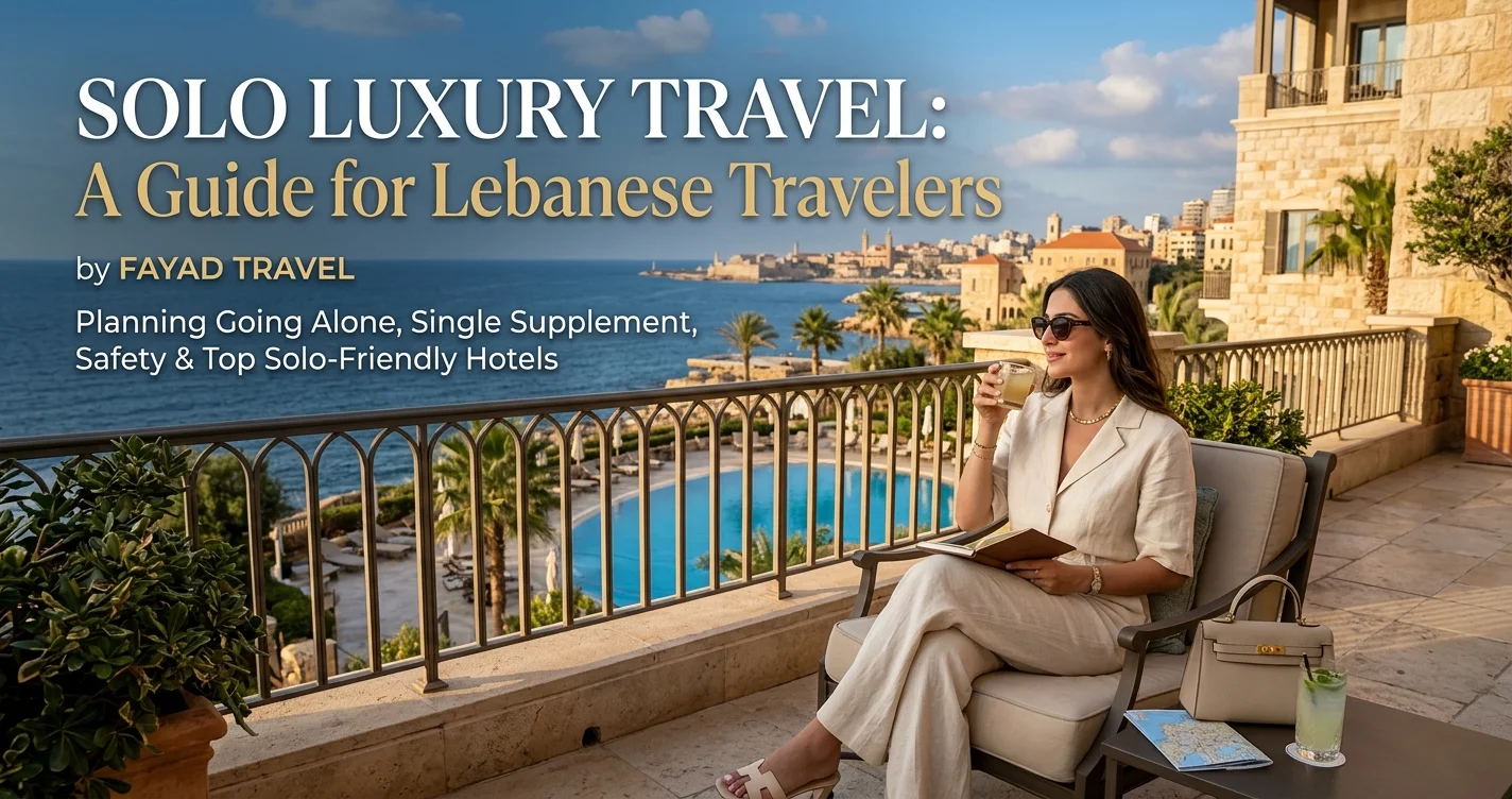 Solo Luxury Travel: A Guide for Lebanese Travelers