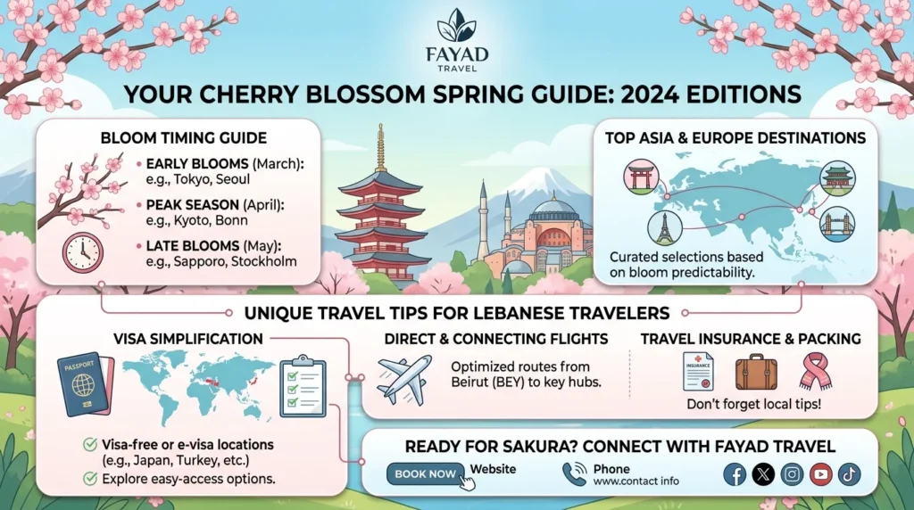 Cherry Blossom Travel: Best Spring Destinations