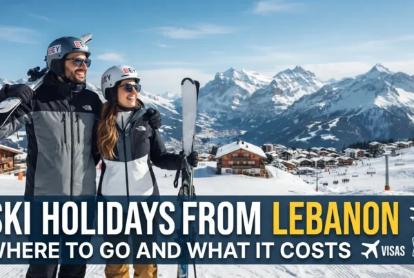 Ski Holidays From Lebanon: Where to Go and What It Costs